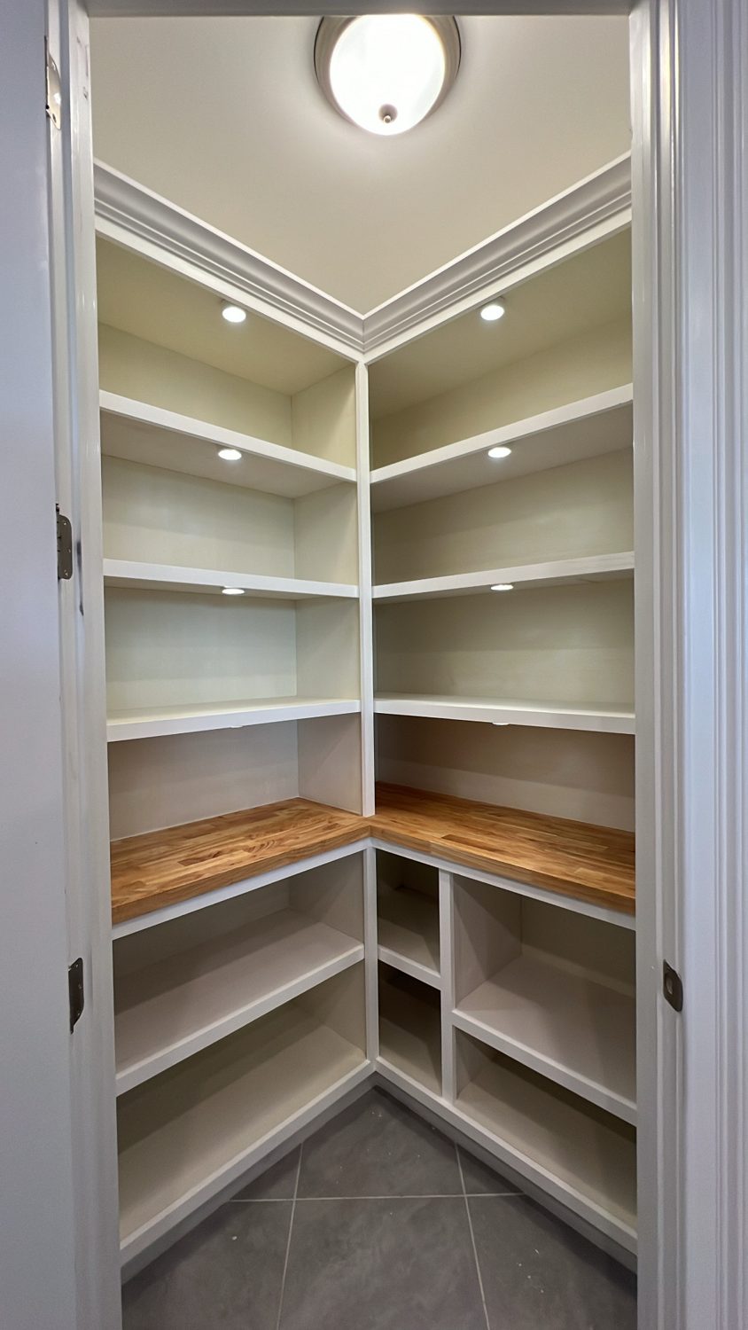 Specialty Projects — Built In Pantry by Trim Views Carpentry