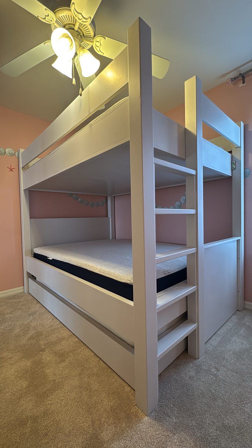 Specialty Projects — Bunk Bed Assembled by Trim Views Carpentry